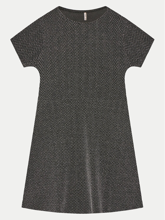 Kids ONLY Kids ONLY Elegantna haljina 15309409 Siva Regular Fit