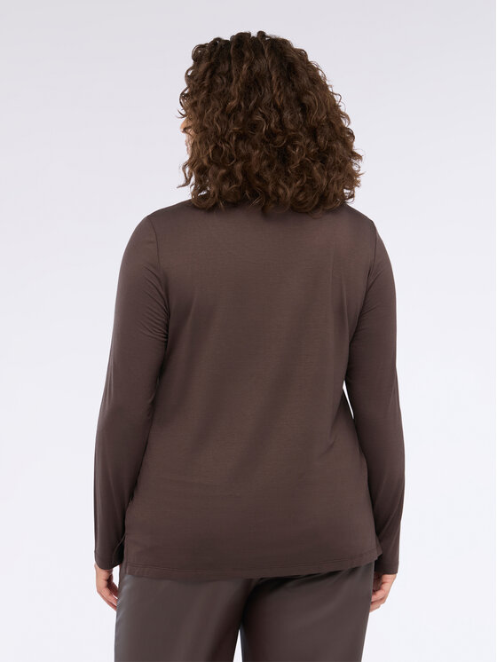 Fiorella Rubino Fiorella Rubino Bluzka G248L008560N022 Brązowy Regular Fit