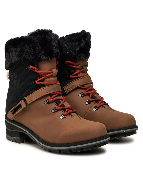 Rossignol Rossignol Šnurovacia obuv 1907 Megeve Nabuk 2.0 RNNW040 Čierna