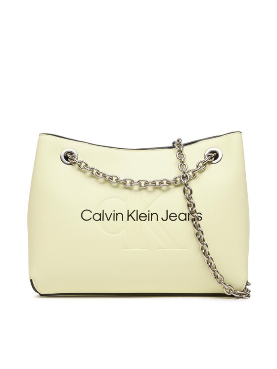 Calvin Klein Jeans Geantă Sculpted Shoulder Bag 24 Mono K60K607831 Verde Bag imagine noua