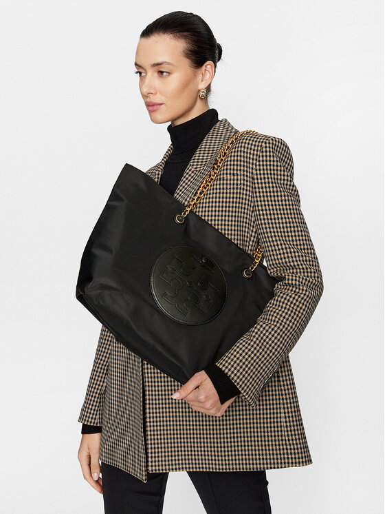 Tory Burch Tory Burch Kabelka Ella Chain Tote 152313 Černá