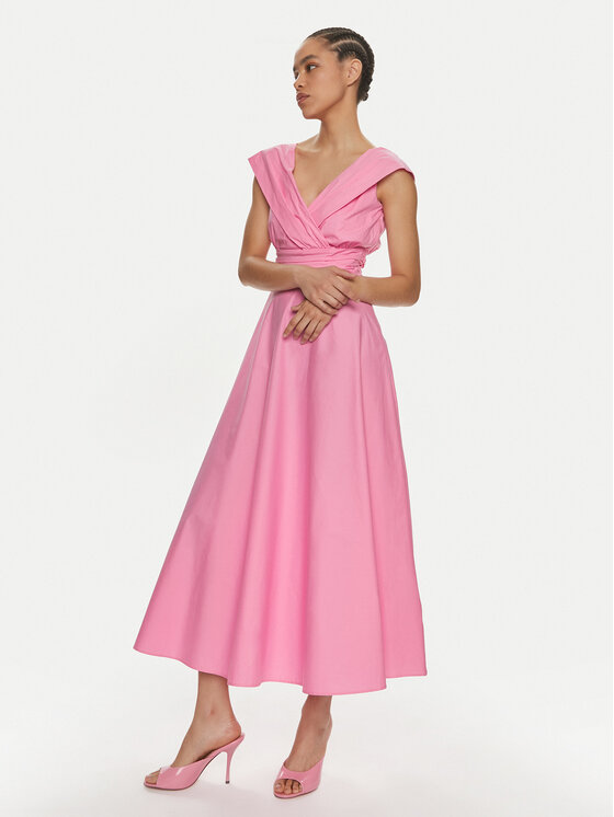 Marella Marella Vestito estivo Galizia 2413221212 Rosa Regular Fit