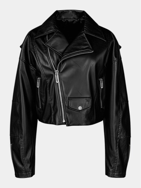 MADE BY SOCIETY MADE BY SOCIETY Kurtka anorak CORE FRAGMENT Jacket - J27224 Czarny Basic Fit