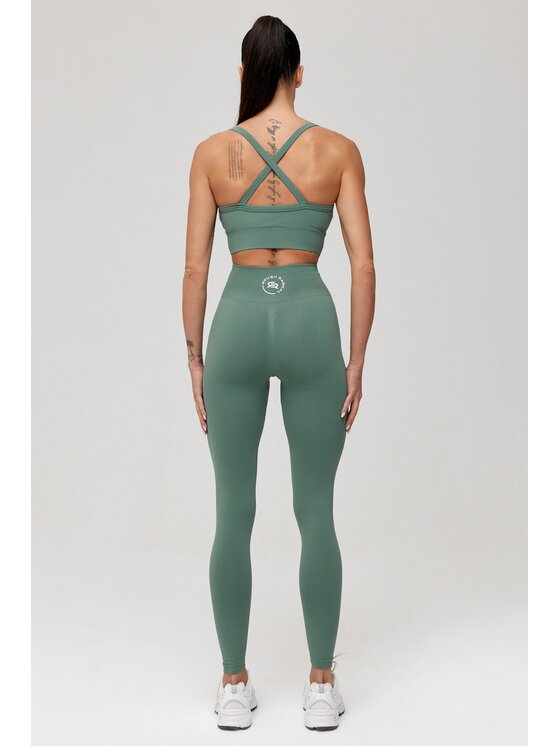ROUGH RADICAL ROUGH RADICAL Biustonosz sportowy SEAMLESS CLASSIC SPORTS BRA Zielony