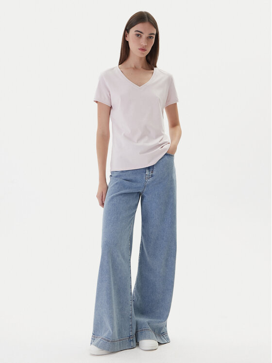 Guess Guess Футболка W2YI45 J1314 Рожевий Slim Fit