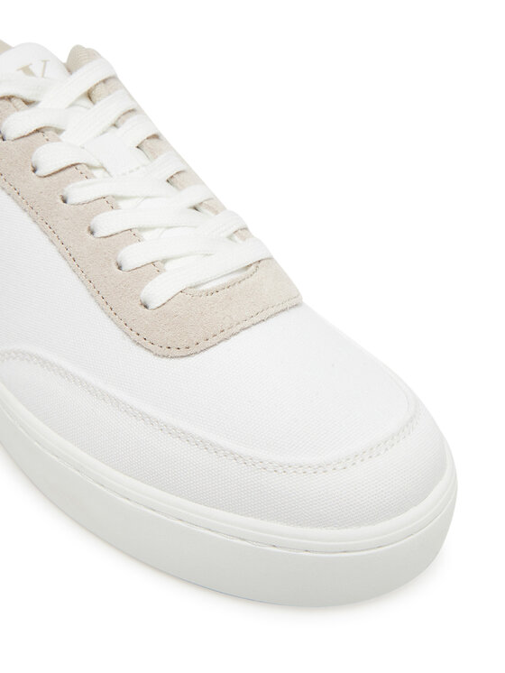 Calvin Klein Jeans Calvin Klein Jeans Sneakersy Classic Cupsole Mg Canvas YM0YM01218 Bílá