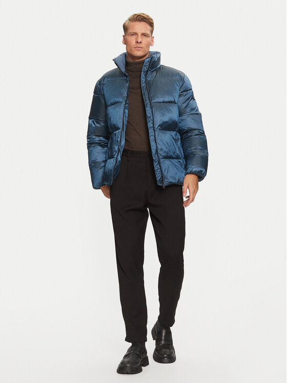 Calvin Klein Jeans Calvin Klein Jeans Žieminė striukė J30J326097 Mėlyna Regular Fit