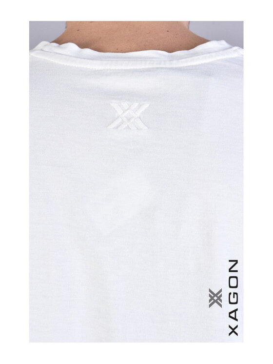 Xagon Xagon T-Shirt A23082ZX99JE Écru Oversize