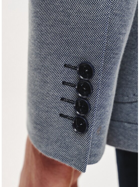 Pako Lorente Pako Lorente Marynarka P25BN-3X-002 Niebieski Slim Fit