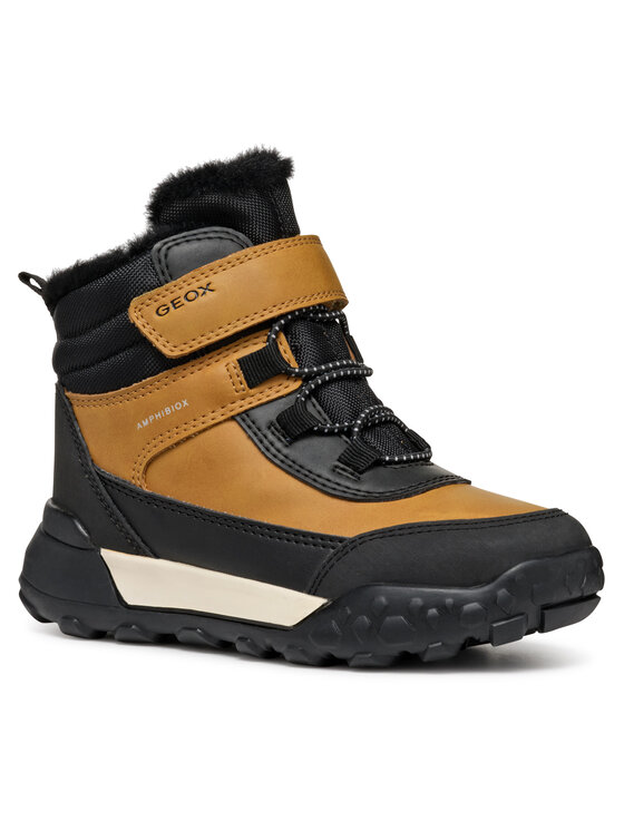 Geox Geox Škornji za sneg J Trekkyup Boy B Abx J46MBE 0MEFU C2G9B D Rjava