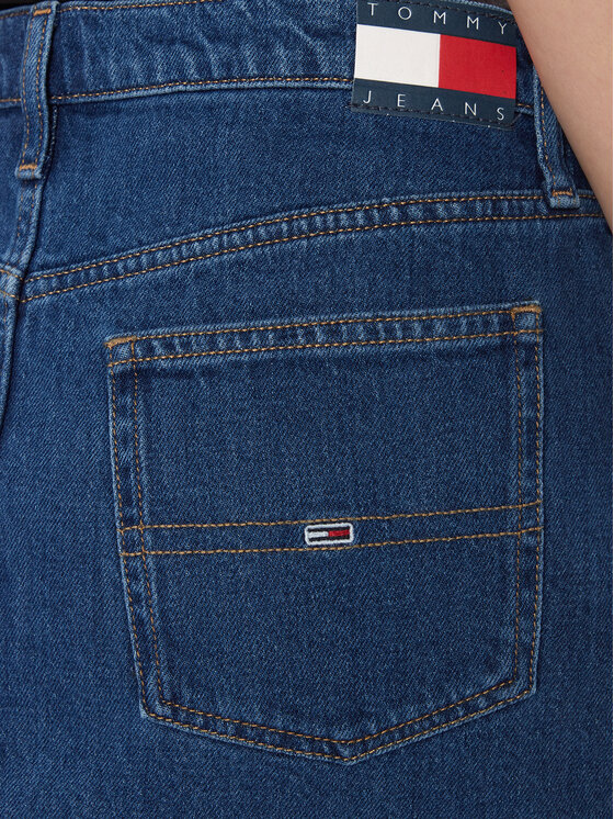 Tommy Jeans Tommy Jeans Jeans suknja Izzie DW0DW17287 Plava Regular Fit