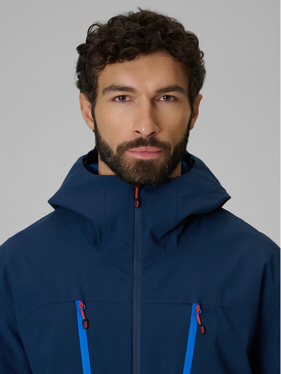 4F 4F Kurtka przejściowa MIDSHOP TEXTILE Granatowy Regular Fit