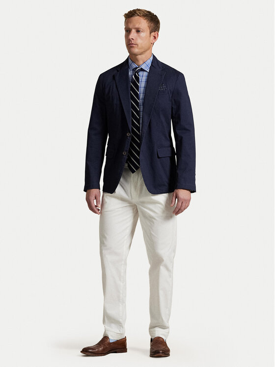 Polo Ralph Lauren Polo Ralph Lauren Marškiniai 710966474001 Mėlyna Classic Fit