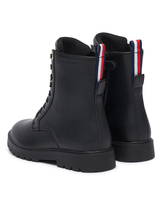 Tommy Hilfiger Tommy Hilfiger Kotníková obuv T3A5-35157-1355 Černá