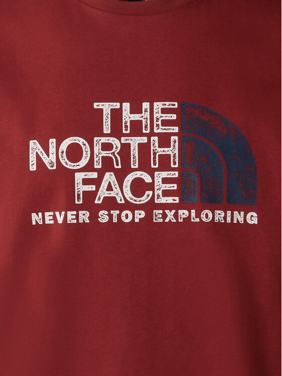 The North Face The North Face Tricou Rust 2 NF0A87NW Roșu Regular Fit