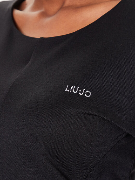 Liu Jo Sport Liu Jo Sport Vsakodnevna obleka TA3031 F0869 Črna Regular Fit