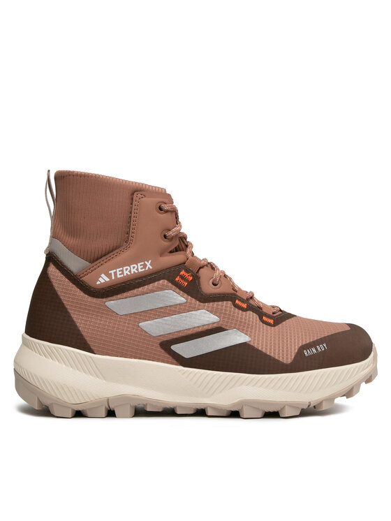 Trekkings adidas TERREX WMN MID RAIN.RDY Hiking Shoes HQ3557 Maro