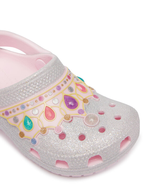 Crocs Crocs Iešļūcenes Toddler IAM Princess Clog 212516 Rozā