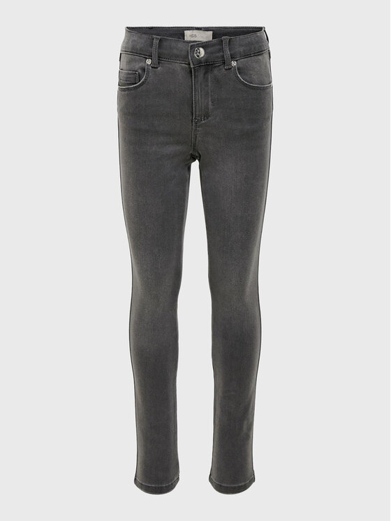 Kids ONLY Kids ONLY Jeansy Royal 15234572 Szary Skinny Fit