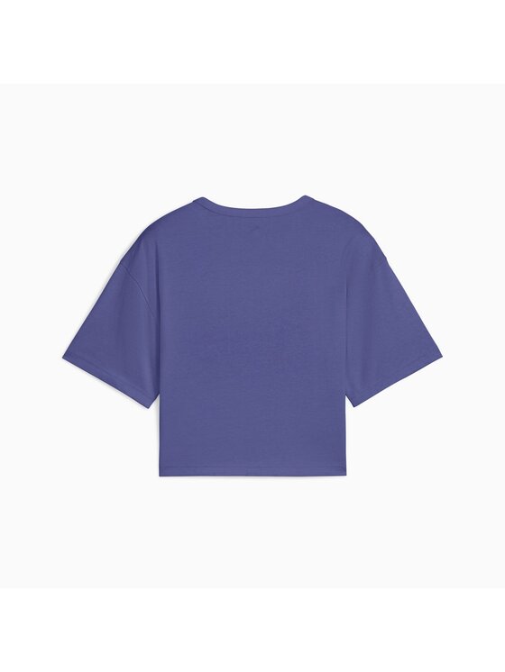 Puma Puma T-Shirt 685827 Fioletowy Regular Fit