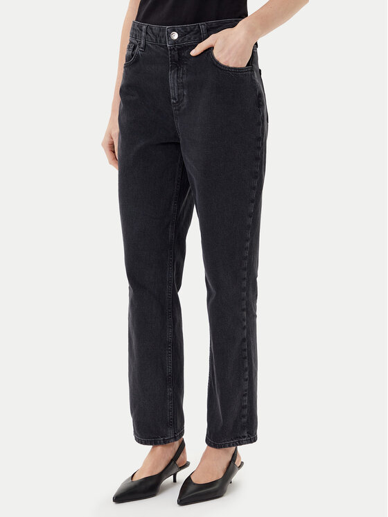 Liu Jo Jeansy UF5019 D4927 87456 Czarny Straight Fit
