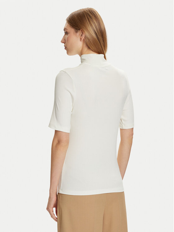 Marc O'Polo Marc O'Polo Rollkragenpullover M08 2076 51177 Weiß Slim Fit