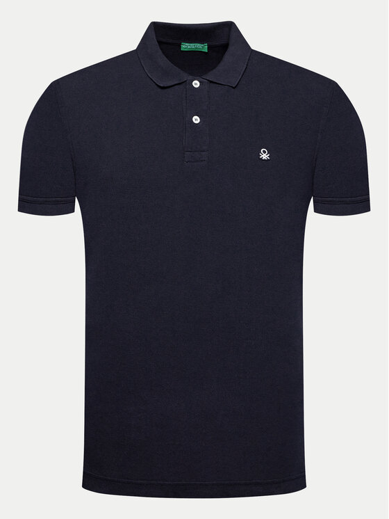 United Colors Of Benetton United Colors Of Benetton Polo 3089J3179 Tamnoplava Regular Fit
