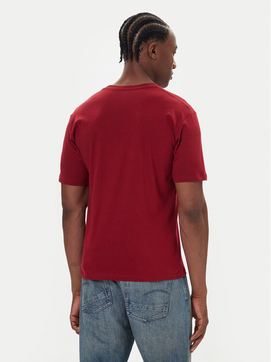 Pepe Jeans Pepe Jeans Póló Eggo N PM509979 Piros Regular Fit