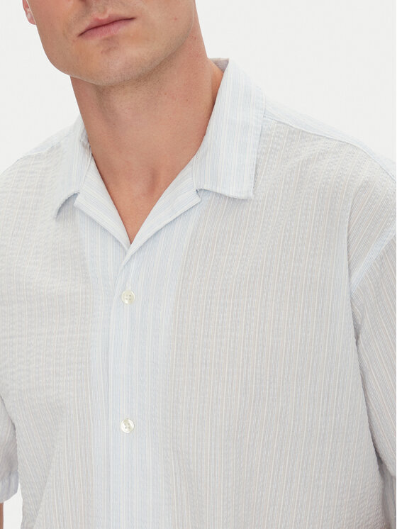 Jack&Jones Jack&Jones Camicia Luke 12271099 Celeste Relaxed Fit