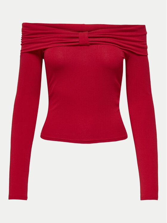 ONLY ONLY Palaidinė Fayola 15339435 Raudona Slim Fit