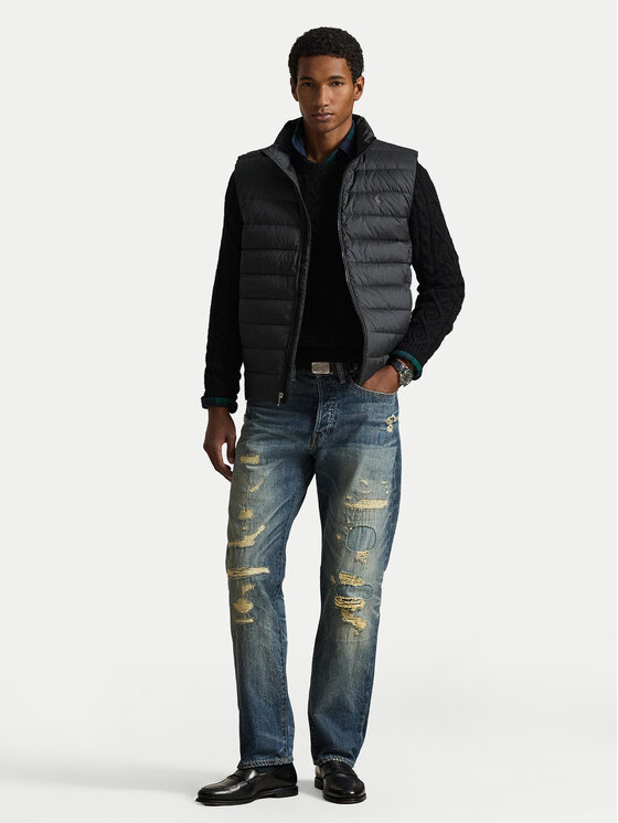 Polo Ralph Lauren Polo Ralph Lauren Vestă elegantă 710967775002 Negru Regular Fit