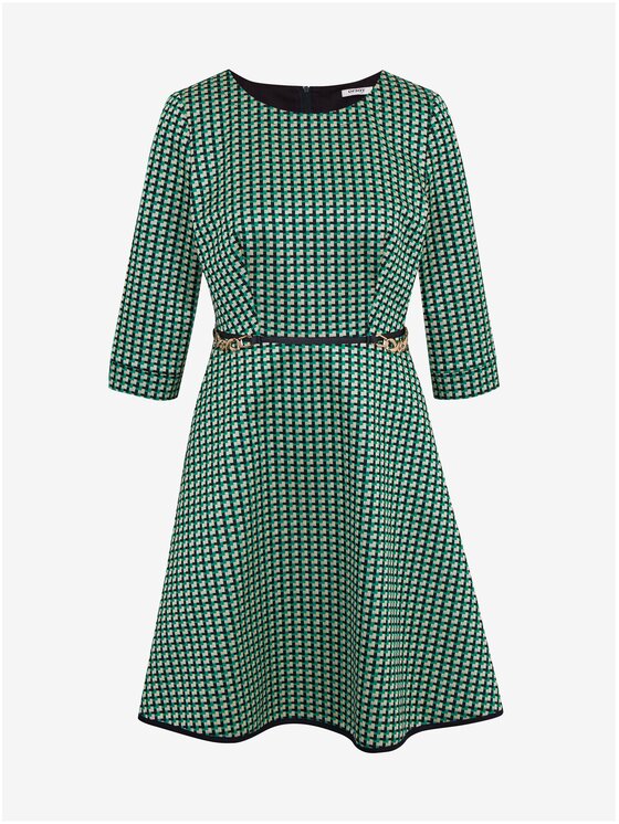 Orsay Orsay Sukienka 473049-856000__34 Zielony Regular Fit