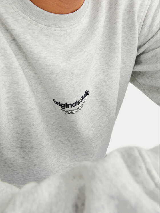 Jack & Jones Jack & Jones Bluza Vesterbro 12241694 Biały Relaxed Fit