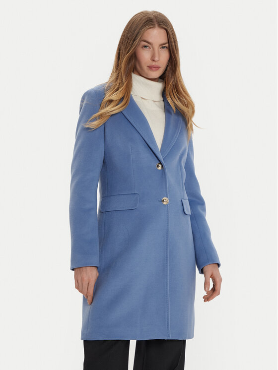 Maryley Maryley Prijelazni kaput 24IB808/14SW Plava Regular Fit