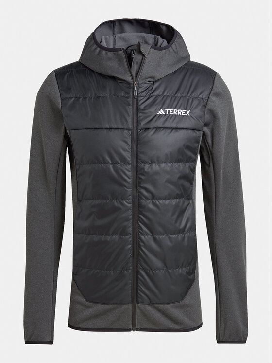 adidas adidas Kurtka outdoor Terrex Multi Hybrid IR7883 Czarny Regular Fit