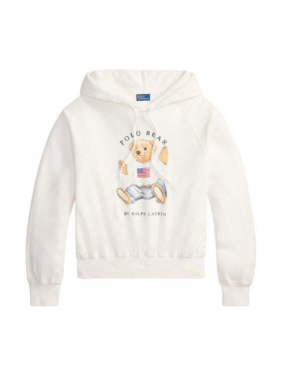 Polo Ralph Lauren Polo Ralph Lauren Felpa 211A12745001 Bianco Regular Fit