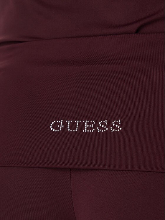 Guess Guess Legíny V6YB24 K4713 Bordová Flare Fit