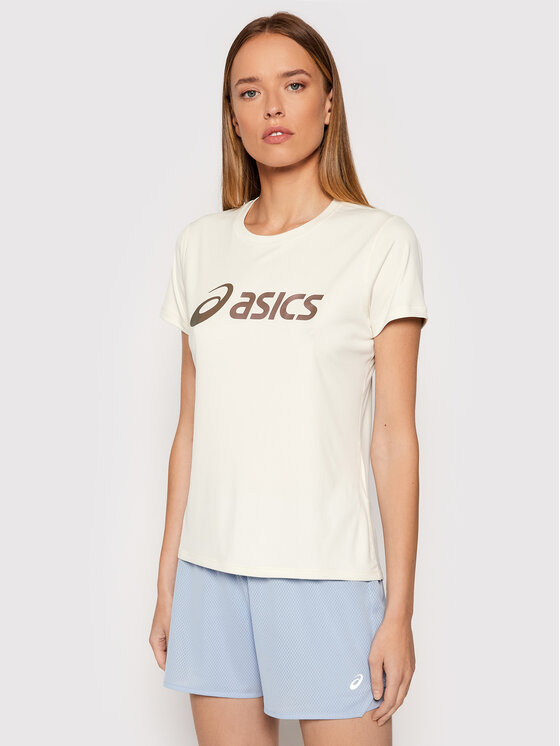Asics Тениска от техническо трико Silver Nagare 2012C099 Бял Regular Fit