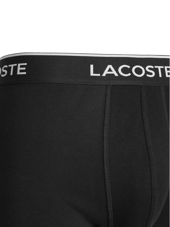 Lacoste Lacoste Set 3 parov boksaric 5H3389 Črna