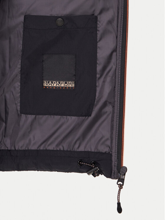 Napapijri Napapijri Prsluk A-Lapaz V NP0A4IA6 Crna Regular Fit