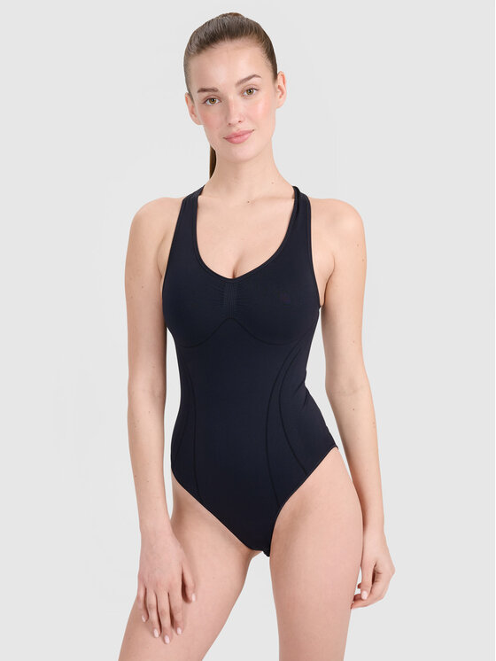 4F 4F Body TRAINING SEAMLESS Czarny Slim Fit