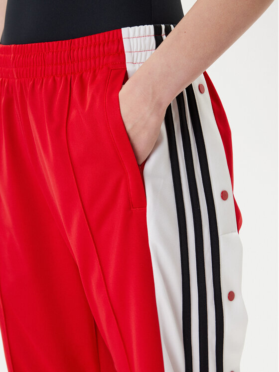 adidas adidas Spodnie dresowe Adibreak JY1354 Czerwony Loose Fit