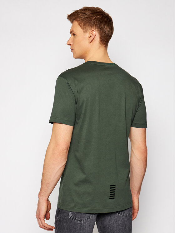 T-shirt 8NPT51 PJM9Z 1862 Verde Regular Fit