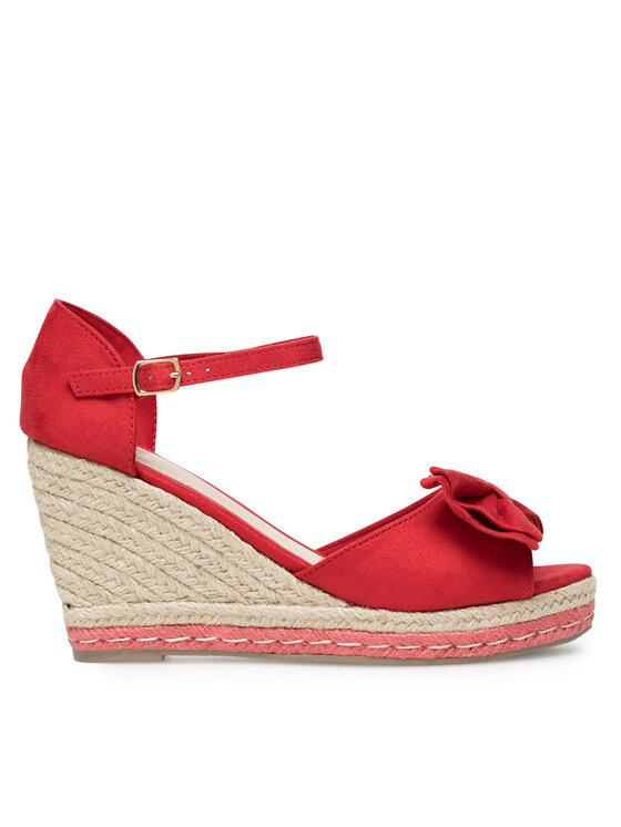 DeeZee Espadrile WYL2710-02 Rdeča