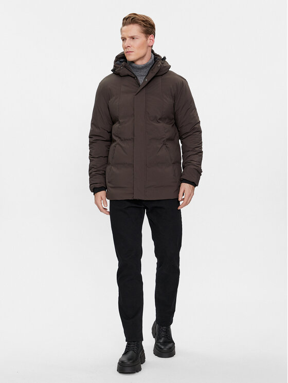 4F 4F Зимно яке 4FAW23TDJAM249 Каки Regular Fit