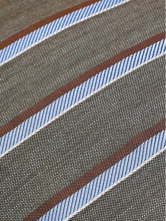 ELSNER ELSNER Γραβάτα JEDWAB ŻAKARD A1109 Καφέ