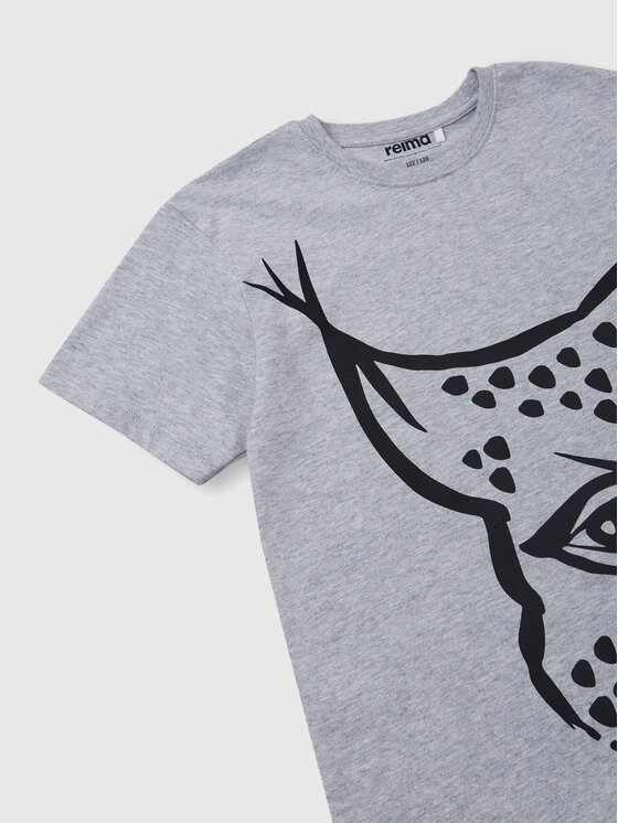 Reima Reima T-Shirt Vilske 5200115A Šedá Relaxed Fit
