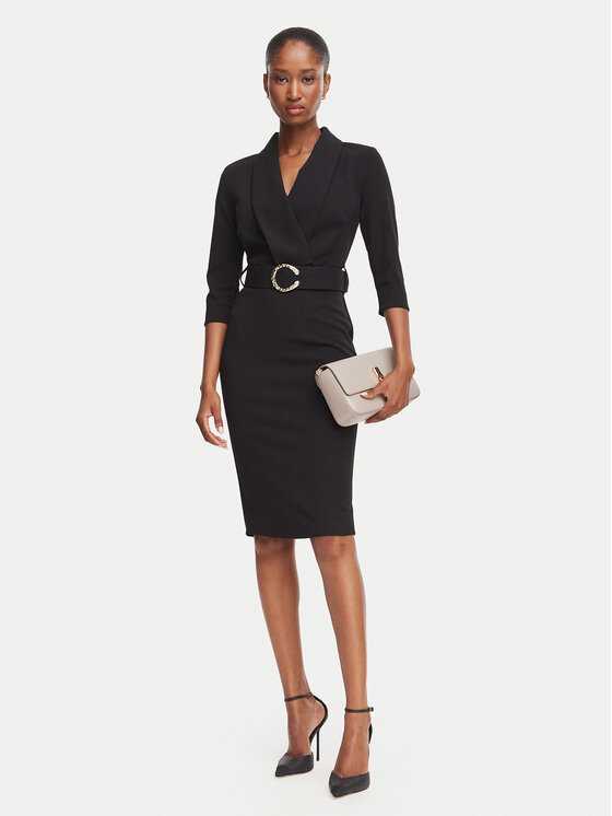 Rinascimento Rinascimento Coctailkleid CFC0131082003 Schwarz Regular Fit