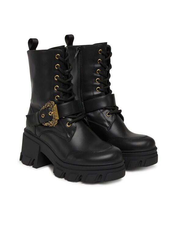 Versace Jeans Couture Versace Jeans Couture Trzewiki 79VA3S86 71570 899 Czarny