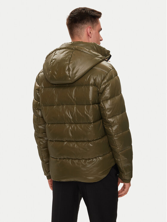 BOSS BOSS Geacă de iarnă H-Calando1 50520200 Verde Regular Fit